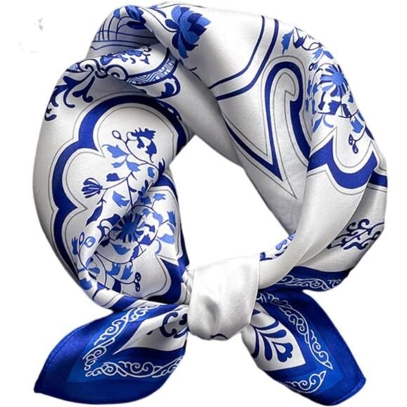 Mulberry Silk Neck Scarf - 08 - Picture 1 of 6